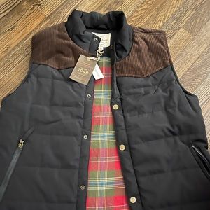 Mens original weatherproof vintage vest sz L-NEW